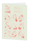 Korrespondenzkarte "Alles Gute!"
