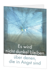 Korrespondenzkarte "Es wird nicht dunkel bleiben"