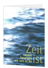 Korrespondenzkarte "Zeit ist"