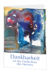 Korrespondenzkarte "Dankbarkeit ist das Gedächtnis..."