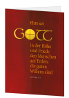 Korrespondenzkarte "Ehre sei Gott"