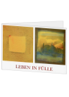 Korrespondenzkarte "Leben in Fülle"