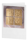 Korrespondenzkarte "Geheimnis des Glaubens"