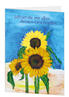 Korrespondenzkarte "Lob sei dir, mit allen deinen Geschöpfen"