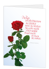 Korrespondenzkarte "Die Ros`"