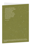 Korrespondenzkarte "Sterne / Psalm"