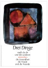 Poster "Drei Dinge"