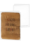 Korrespondenzkarte "Gott ist die Liebe"