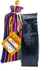 indígena ANTIGUA PASTORAL gourmet café, 250 g gemahlen - im handgewebtem Geschenksäckchen und mit Sorgenpüppchen sowie mit Beschreibung