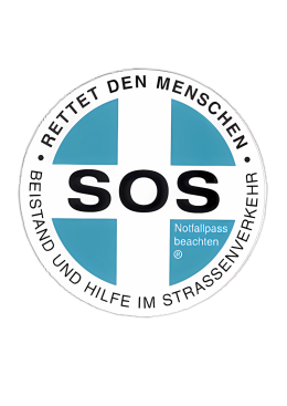 Bild SOS-Plakette