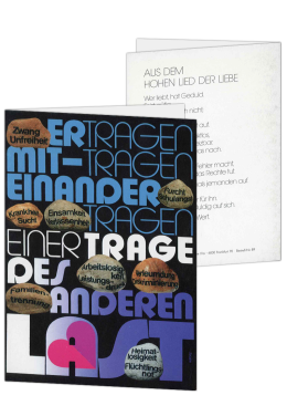 Korrespondenzkarte \