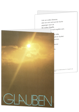 Korrespondenzkarte \