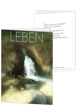 Korrespondenzkarte \