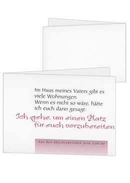 Korrespondenzkarte \