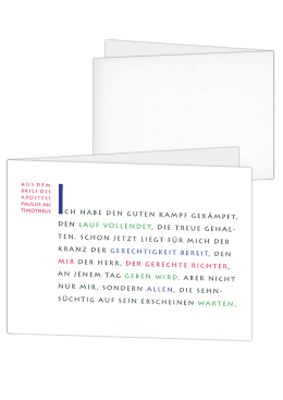 Korrespondenzkarte \