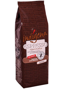 indígena ESPRESSO speciale, BOHNE 250 g