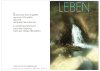 Korrespondenzkarte "Leben"