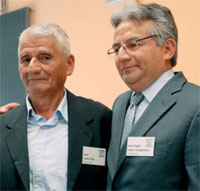 Juan López Diaz und Sohn José Angel López Camposeco