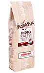 Klicken für grösseres Bild! 500g indígena INDIO Kaffee ungemahlen (Bohnen)